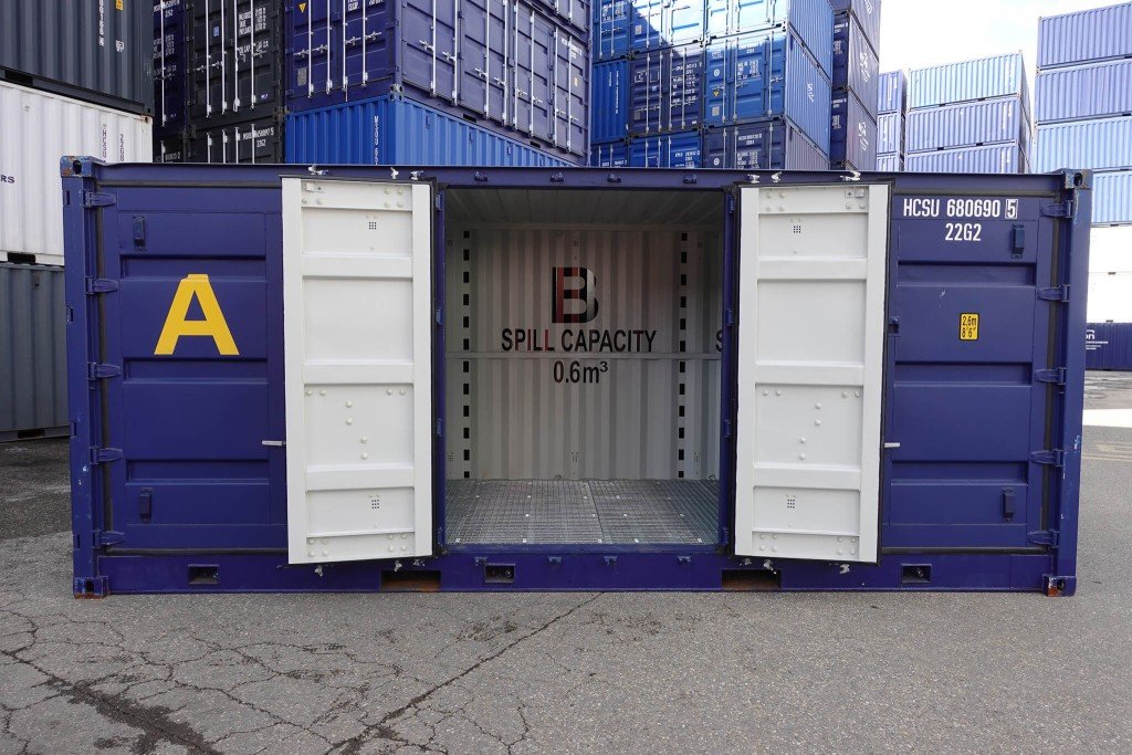 20FT Milieucontainer Open Side nieuw
