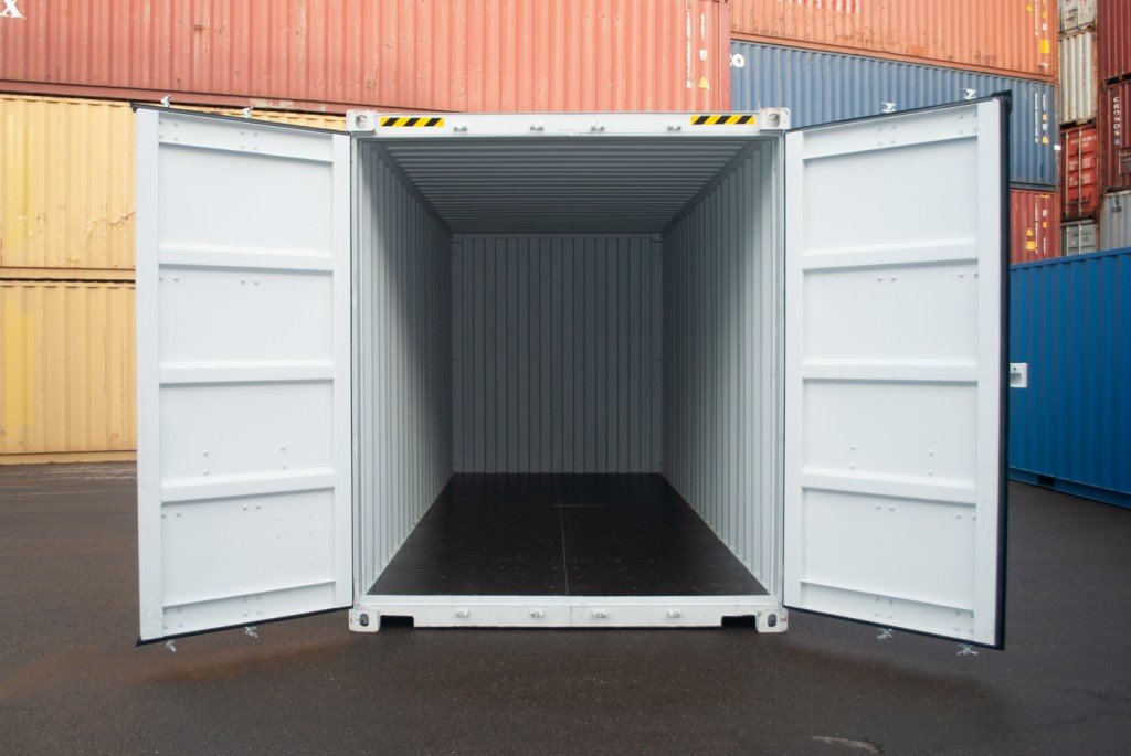 20FT High Cube Zeecontainer nieuw Wit