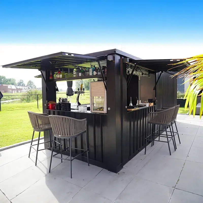 FOCO® Demontabele barcontainer 6 x 2 meter 20ft